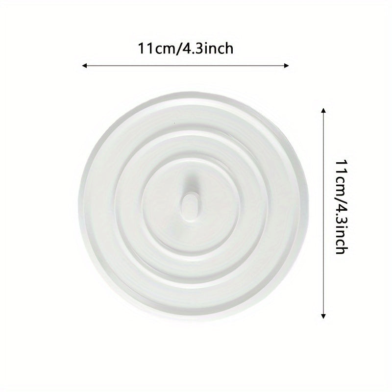 Tapón de silicona para desagüe de ducha, bañera y lavabo con recolector de cabello y diseño a prueba de fugas
