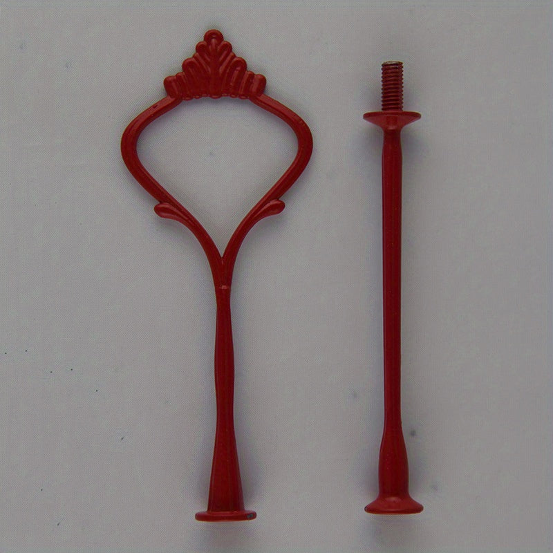 European-Style Multi-Layer Zinc Alloy Cake Stand for Weddings and DIY Events