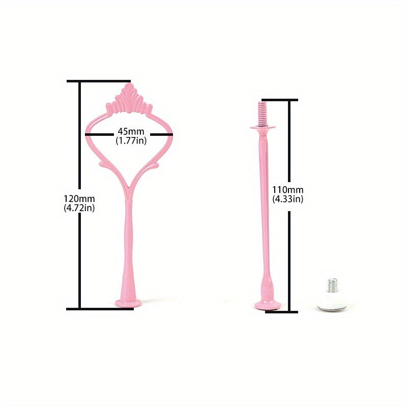 European-Style Multi-Layer Zinc Alloy Cake Stand for Weddings and DIY Events