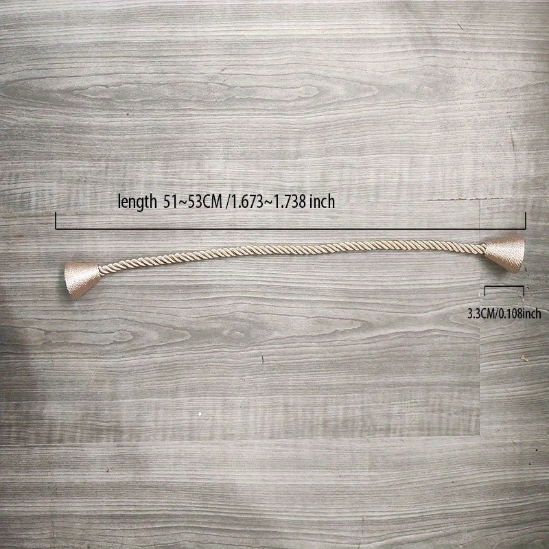 Set of 4 Magnetic Curtain Tiebacks for Outdoor and Home Decor Stylish Window Holdbacks