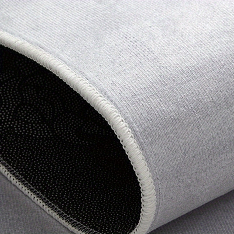 Non-Slip Floor Mat with Football Court Pattern for Bedroom Living Room Bathroom Office