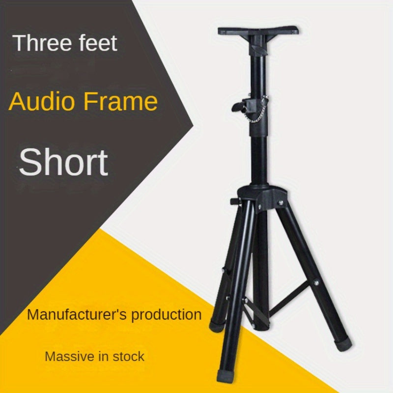 Telescopic Folding Tripod Stand for Speakers, Projectors, Sound Systems