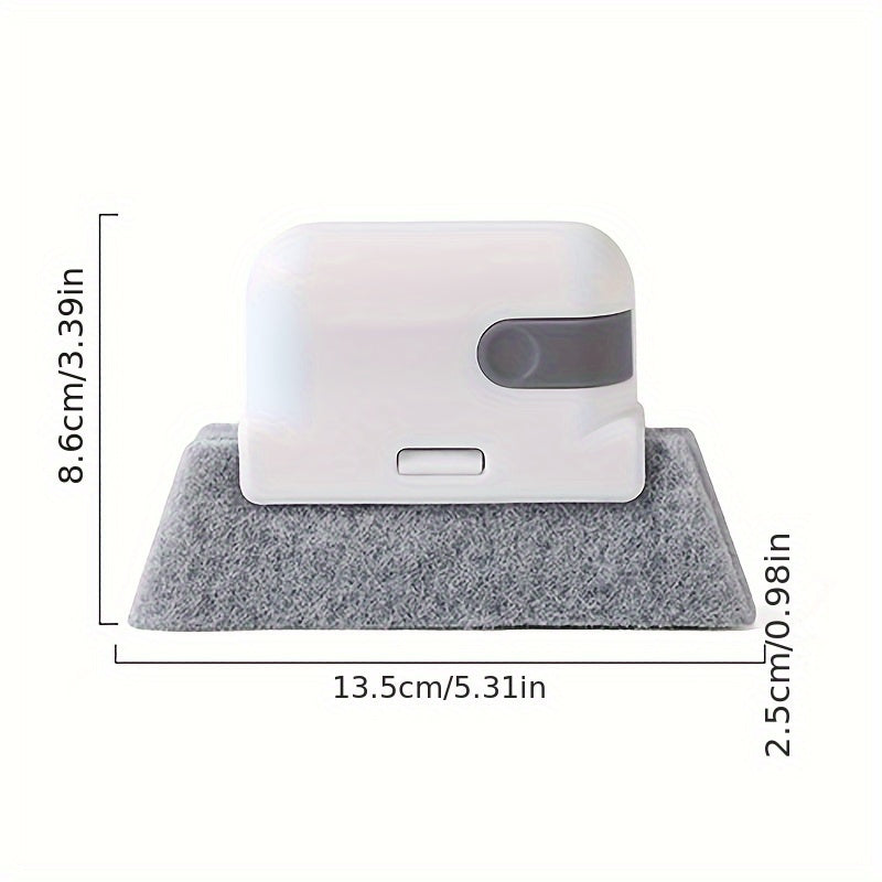 Universal Window Rail Cleaning Brush for Small Gaps and Frames