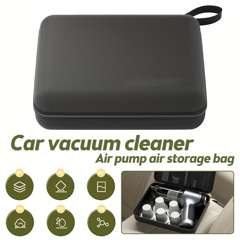 PVC Car Storage Bag Water-Resistant Organizer for Vacuum Cleaner Accessories