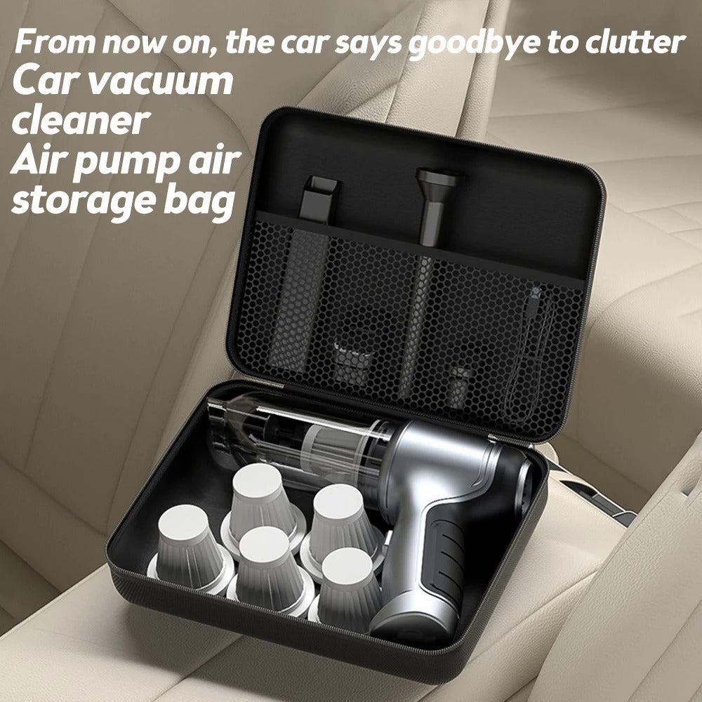 PVC Car Storage Bag Water-Resistant Organizer for Vacuum Cleaner Accessories