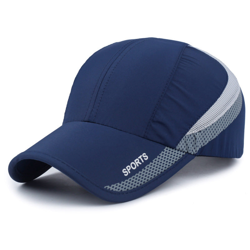 Breathable Quick-Drying Polyester Baseball Cap for Outdoor Activities