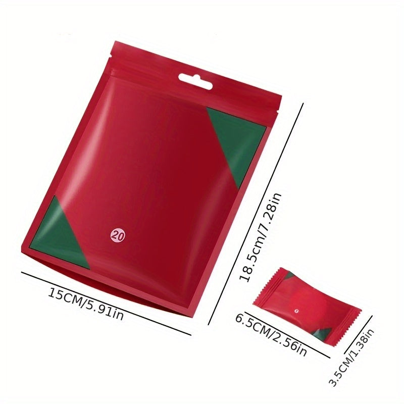 20 ta katta qalin tashqi sayohat sochiqlari, portativ, bir martalik yuz va tanani tozalash, sayohat uchun