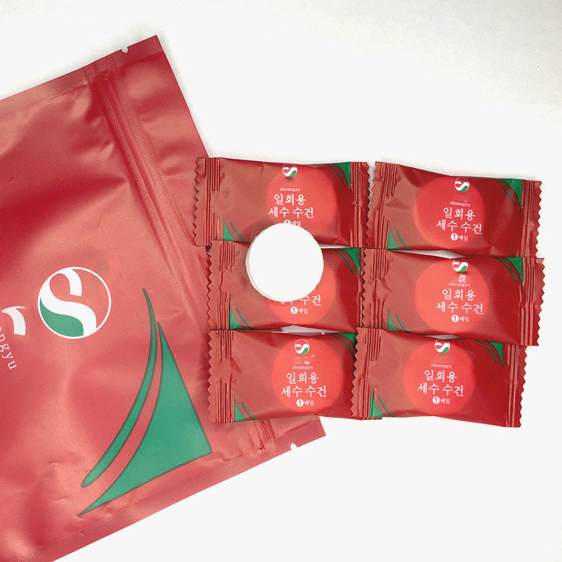 20 ta katta qalin tashqi sayohat sochiqlari, portativ, bir martalik yuz va tanani tozalash, sayohat uchun