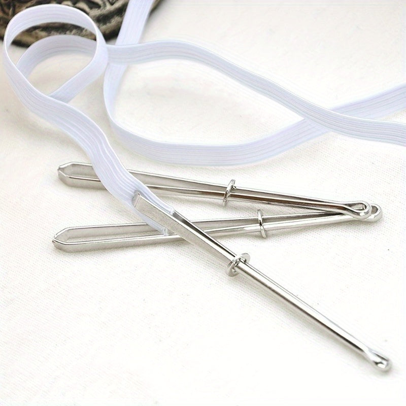 White Sewing Tool Set for DIY Projects Belt and Needle Guides