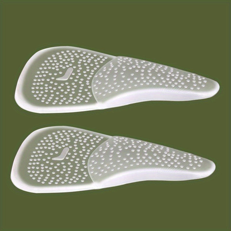Women Silicone Gel High Heel Insoles Cushions for Arch Support Comfort