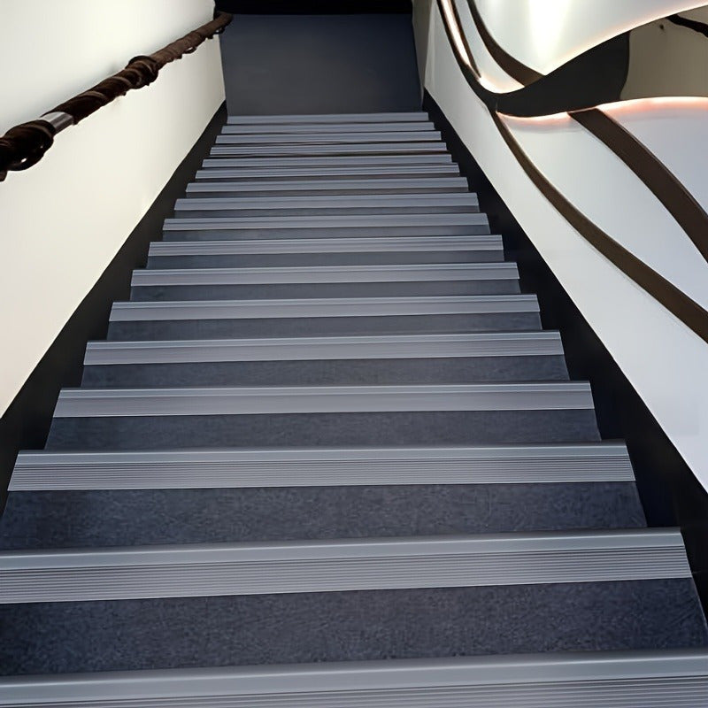 Self-Adhesive PVC Stair Edge Protector 16.5ft Waterproof Anti-Slip Stair Tread Guard