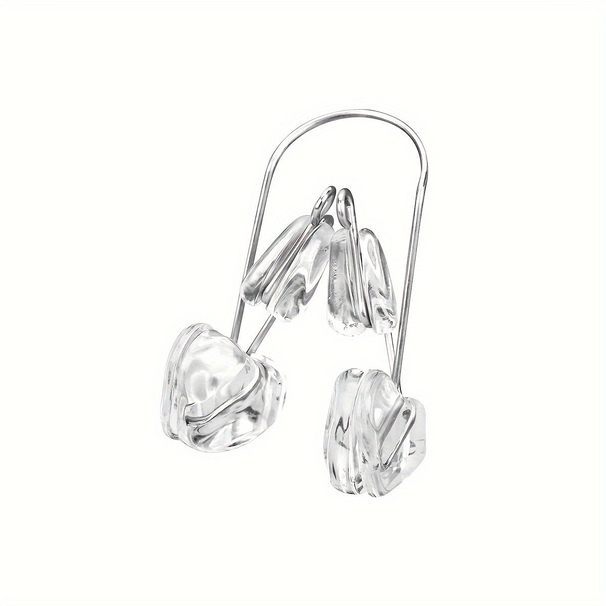 Унисекс силиконовая зажим для коррекции носа прозрачный безболезненный гибкий для подъема носового моста