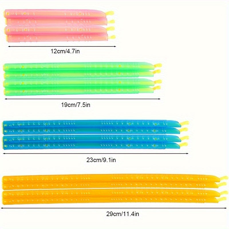 16 ta oziq-ovqat sumkasi yopishtiruvchi kliplar to'plami, havo o'tkazmaydigan, suv o'tkazmaydigan, namlikka chidamli yopishtiruvchi tayoqlar