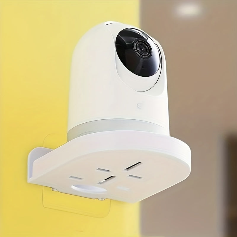 Acrylic Wall-Mounted Camera Bracket Adhesive No Drilling Monitoring Equipment Storage