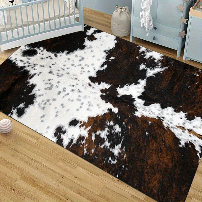 Alfombra decorativa vintage para sala de estar dormitorio tapete de suelo suave y elegante decoración para el hogar