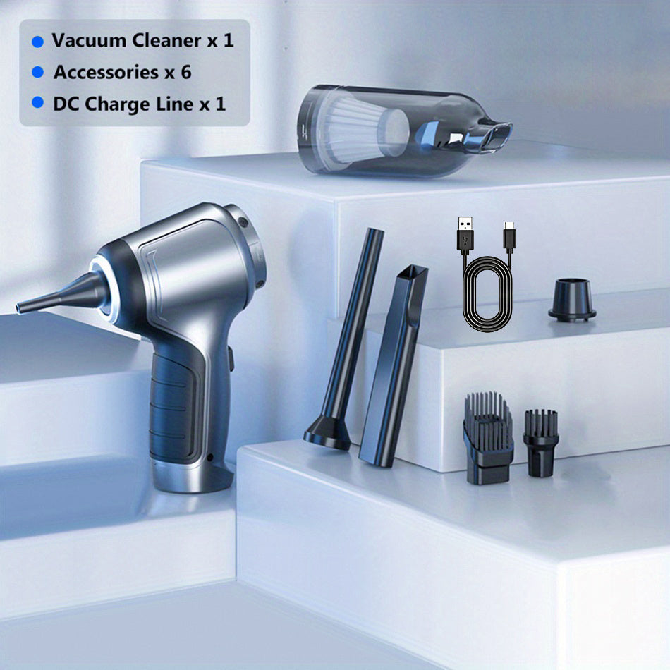 Ulanmagan avtomobil changyutgichi, ho'l va quruq suv bilan choʻkib, havo bilan bosim bilan ishlash, portativ, kichik va qulay