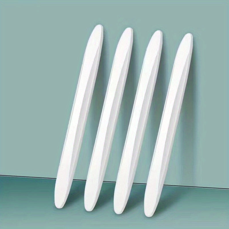 4Pcs Car Door Anti-collision Strips, Scratch-Proof Rearview Mirror Stickers