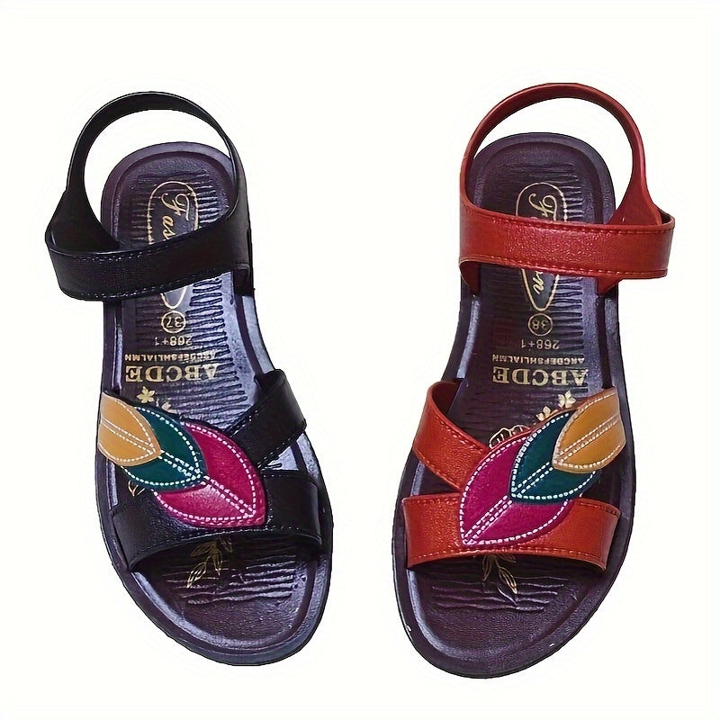 Women's Flat Sandals Casual Open Toe Summer Comfortable Ankle Strap