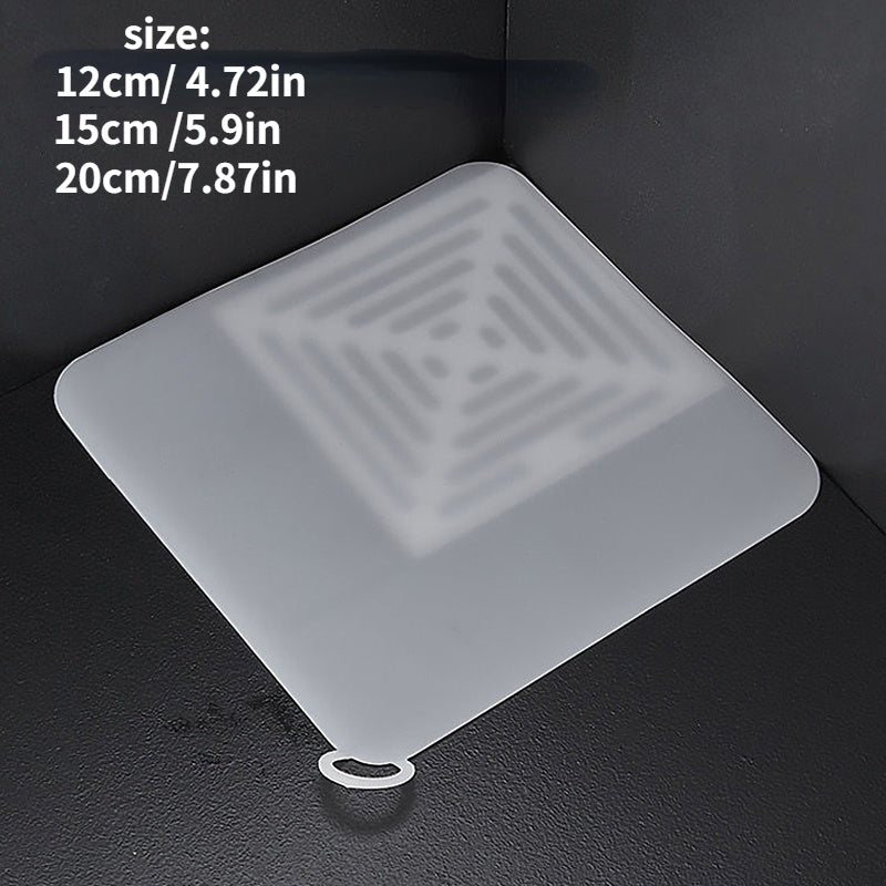 Silicone Floor Drain Cover Bathroom Anti-Smell Sewer Sink Protector