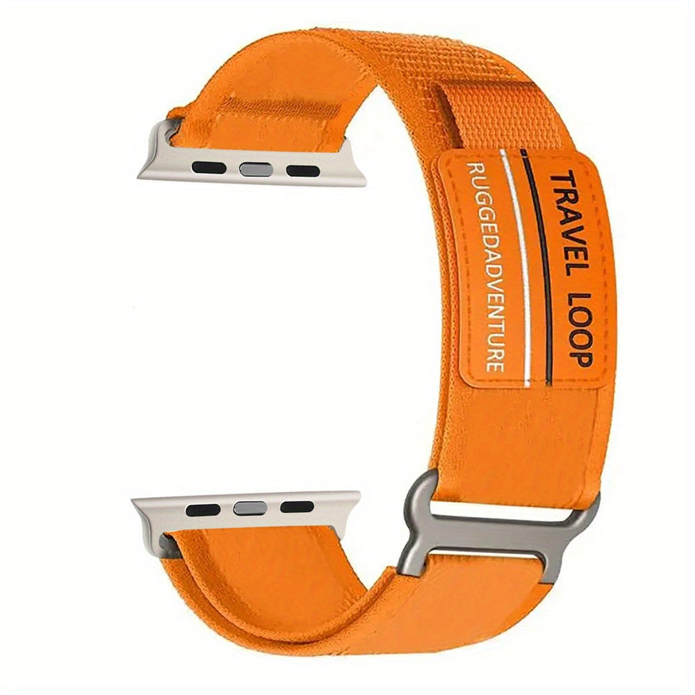 Erkaklar va ayollar soatlari uchun aksessuarlar - iWatch Band Series 1-9 uchun Ultra Nylon Loop Strap.