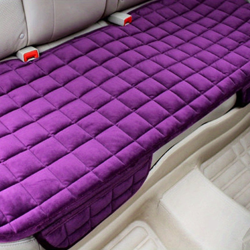 Universal Car Seat Cover Breathable Polyester Quilted Protector for Cars and SUVs