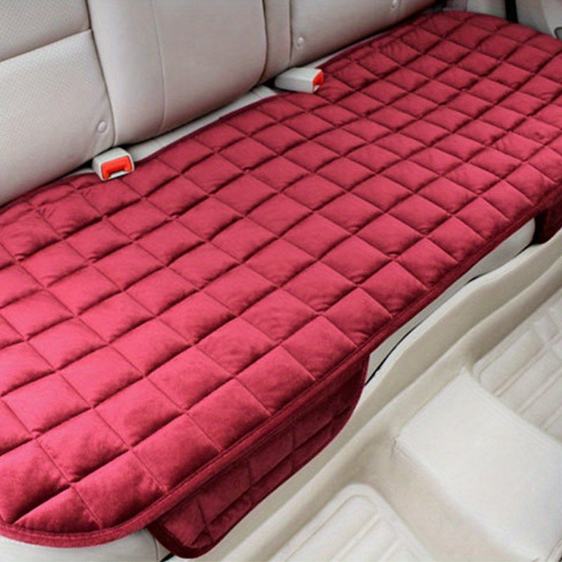 Universal Car Seat Cover Breathable Polyester Quilted Protector for Cars and SUVs