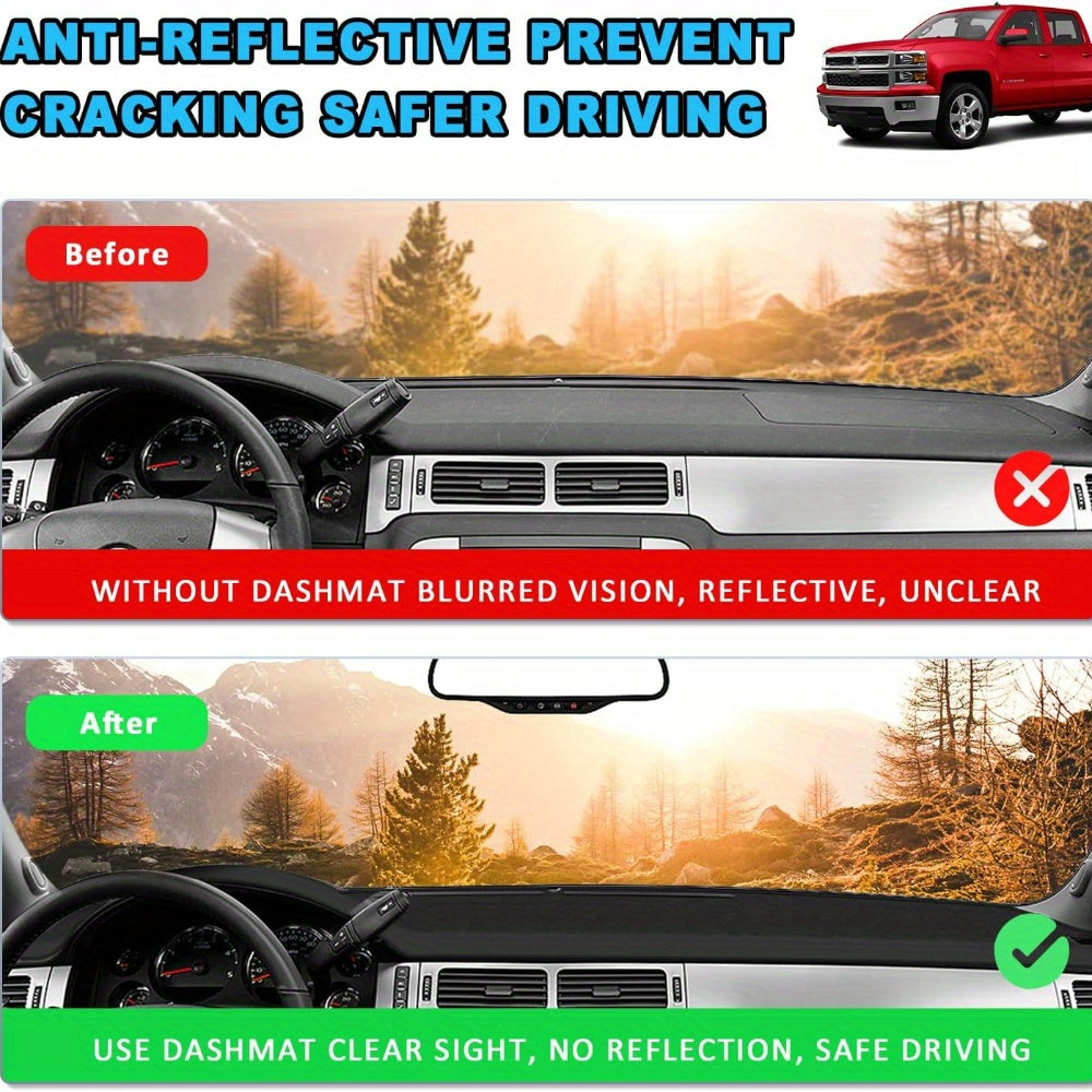 Dashboard Carpet Mat Cover for Pickup Truck Interior Floor Guardian