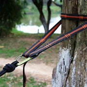 Heavy-Duty Water-Resistant Nylon Hammock Straps for Outdoor Camping Tree Protection