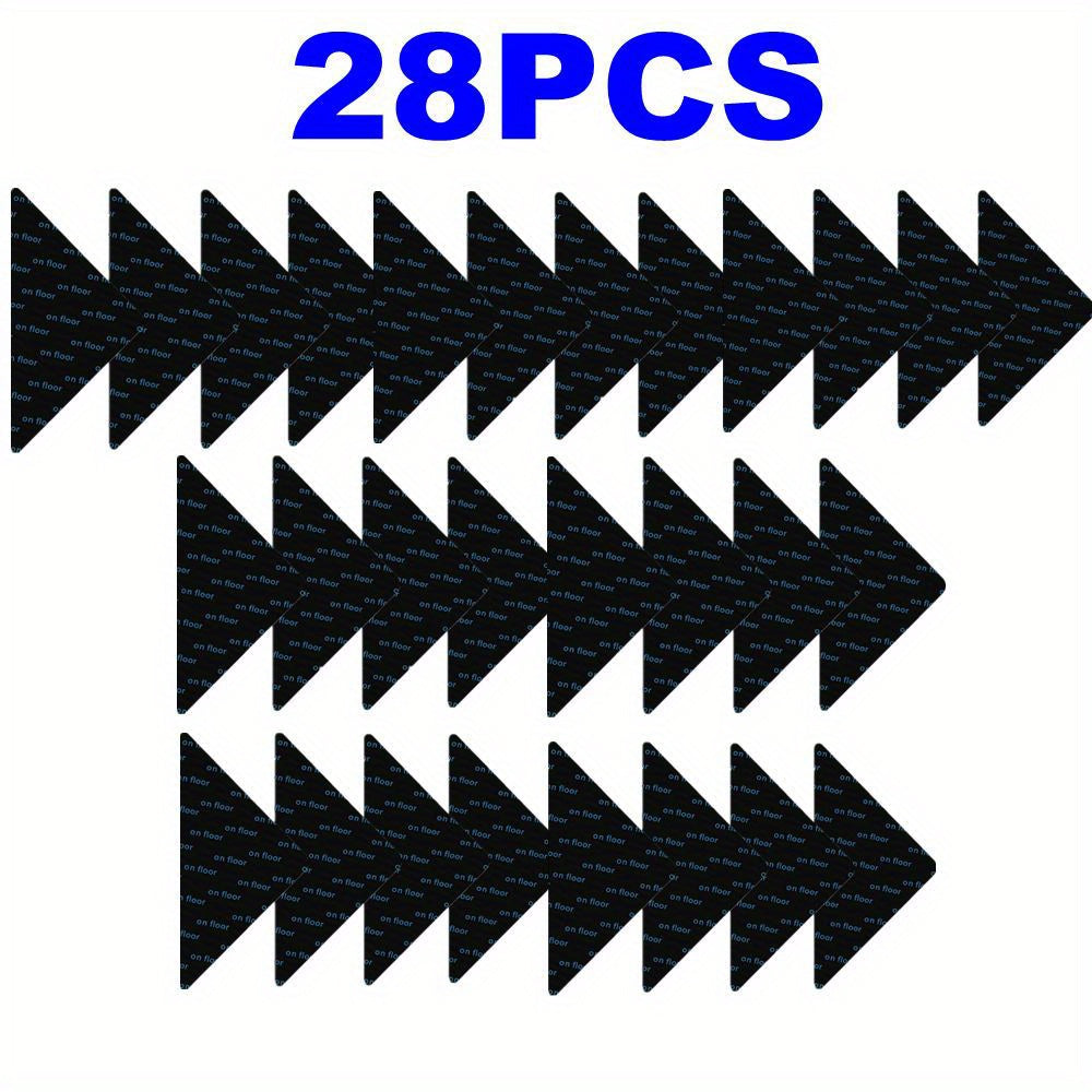 Anti-Curling Rug Grippers 4/8/16/28 Pieces Non-Slip Reusable Carpet Stickers