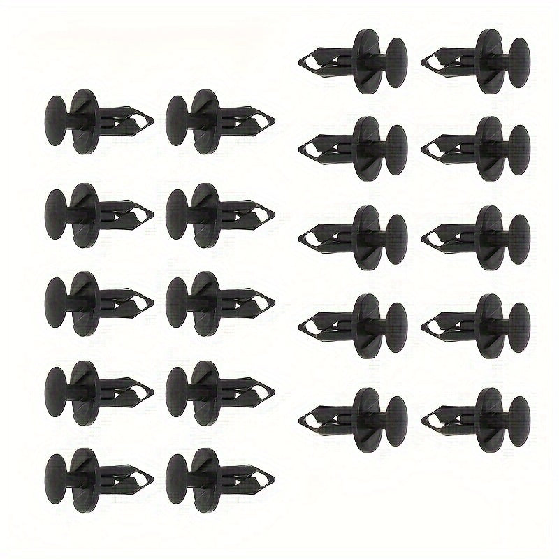 190Pcs Car Retainer Clips Kit - Durable Plastic Fasteners for Trim and Bumper
