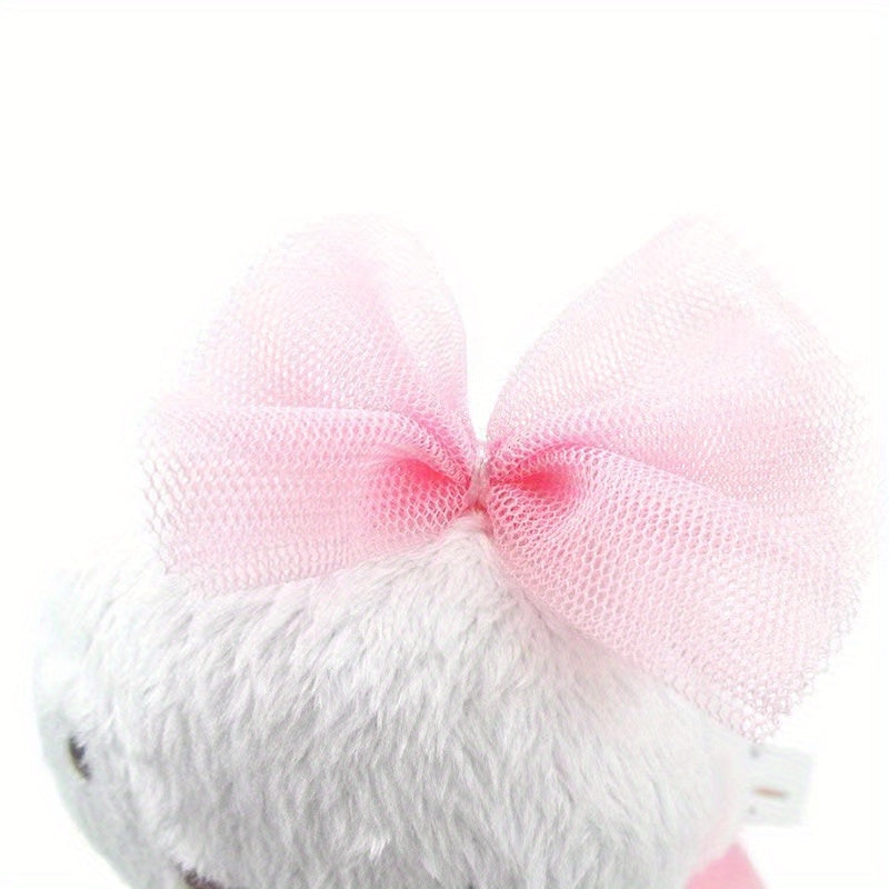 Lindo muñeco de conejo con falda de ballet para fotografía y regalo