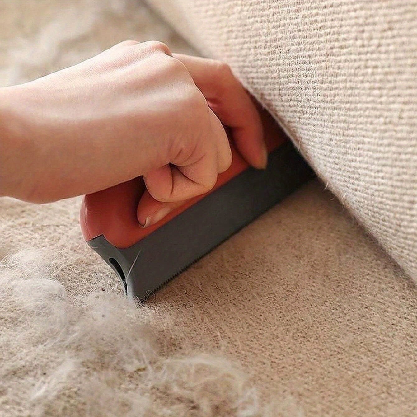 Pet Hair Remover Brush for Cats and Dogs Plastic Gentle Fur Cleaner for Home