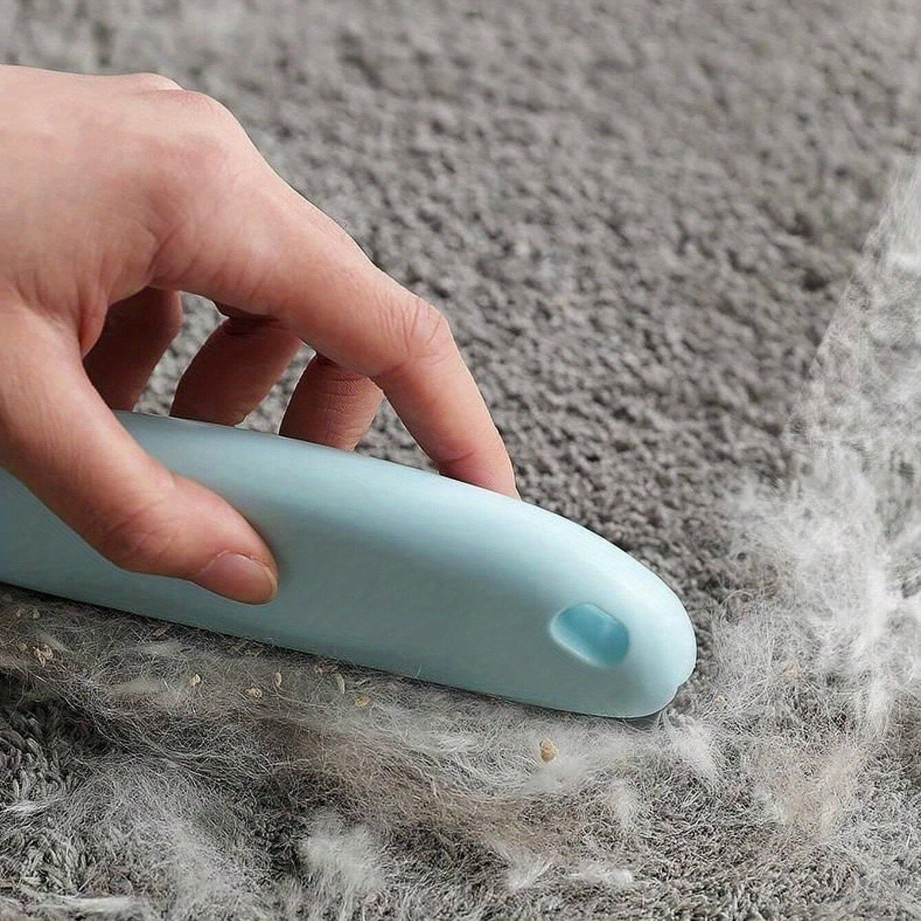 Pet Hair Remover Brush for Cats and Dogs Plastic Gentle Fur Cleaner for Home
