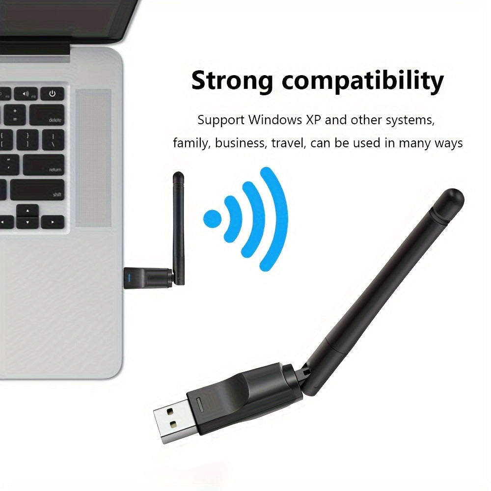 150Mbps USB WiFi Adapter for PC Laptop Set Top Box 2.4GHz Wireless Network Card