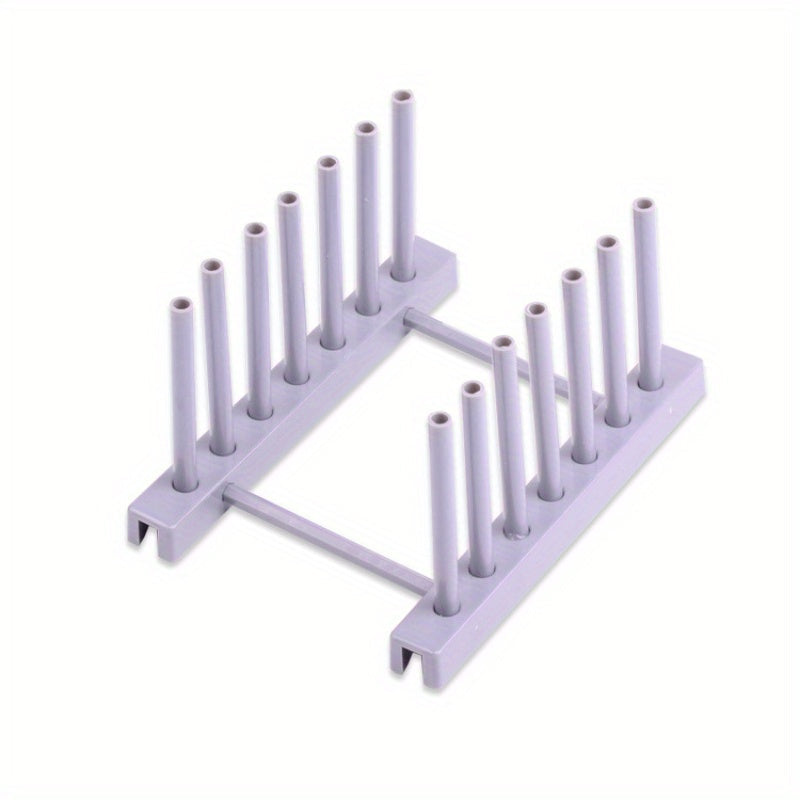 Escurridor de platos y tazas de plástico para cocina, organizador de vajilla que ahorra espacio