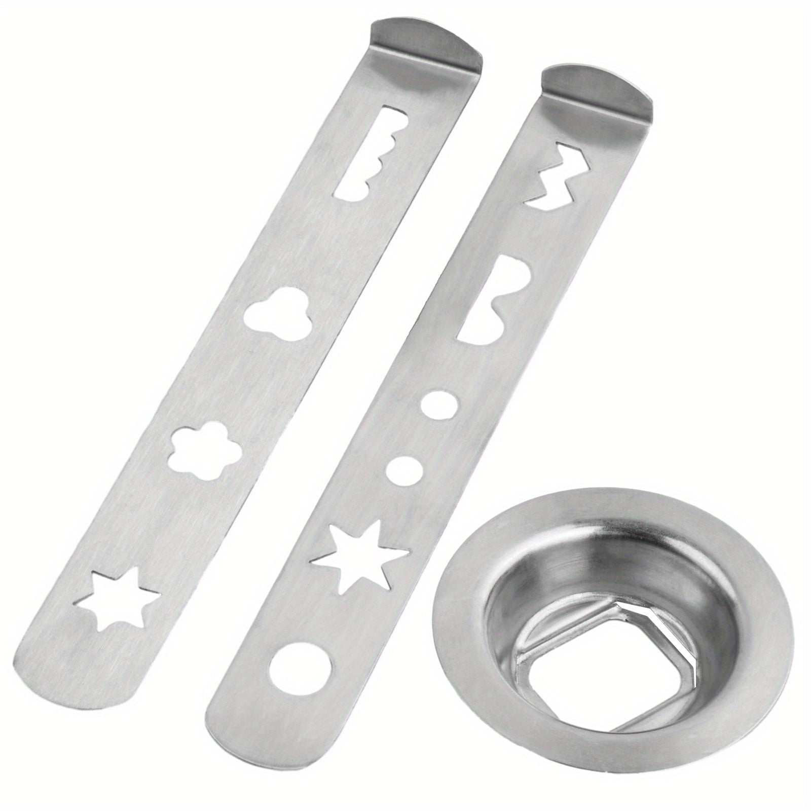 Go'sht maydalagich uchun pechene qo'shimchasi, zanglamas po'latdan yasalgan, 8 shaklda. Ushbu pechene aksessuari go'sht maydalagich oshxona mashinalari bilan mos keladi va kumush rangda mavjud.