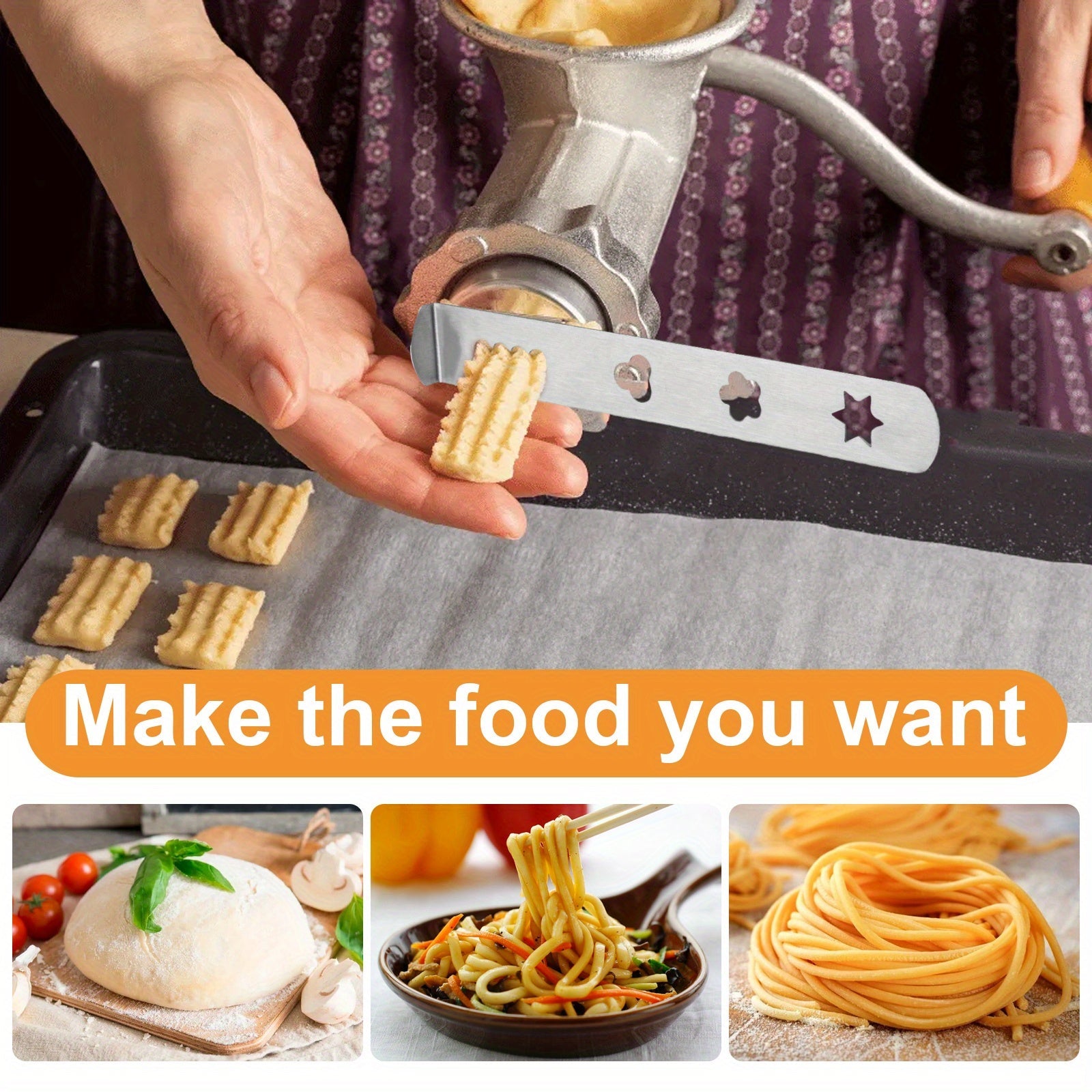 Go'sht maydalagich uchun pechene qo'shimchasi, zanglamas po'latdan yasalgan, 8 shaklda. Ushbu pechene aksessuari go'sht maydalagich oshxona mashinalari bilan mos keladi va kumush rangda mavjud.