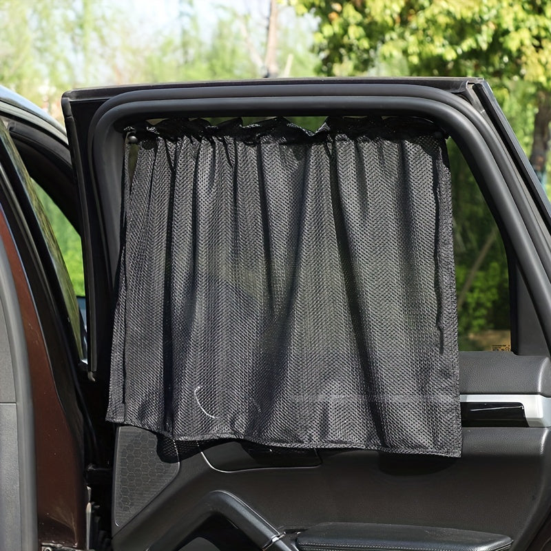 Car Sunshade Curtain for Cars Summer Sun Block UV Protection Interior Accessory