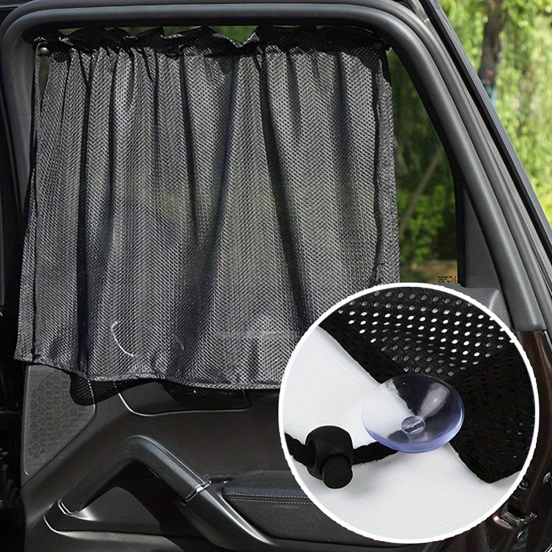 Car Sunshade Curtain for Cars Summer Sun Block UV Protection Interior Accessory
