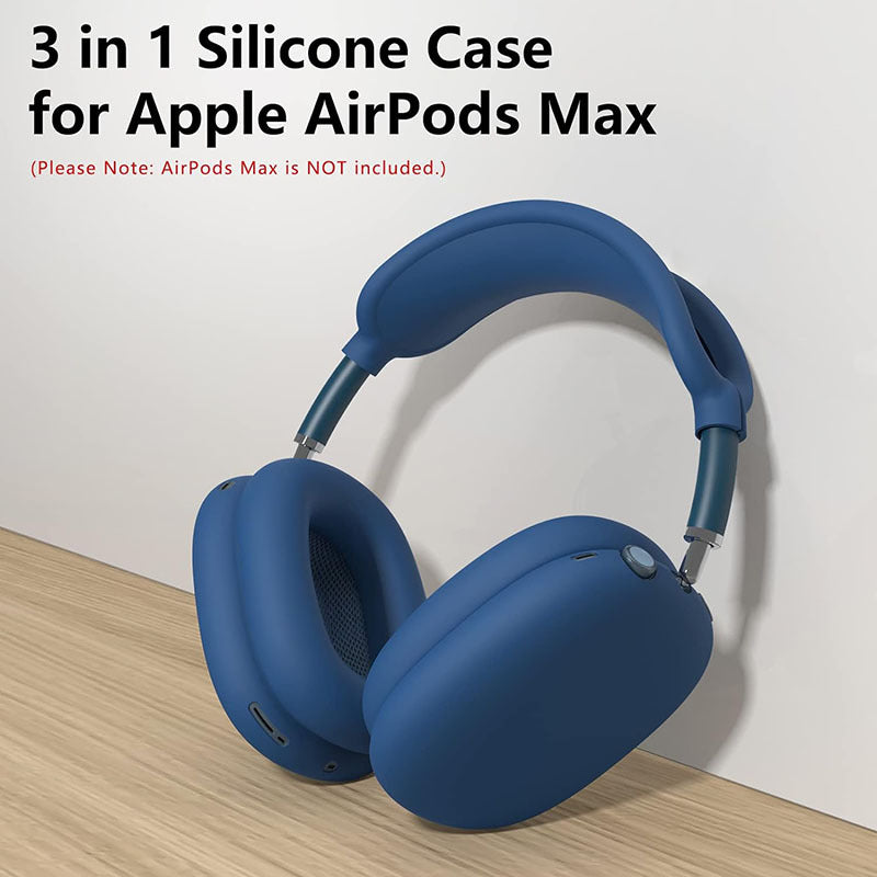 Cubierta de silicona para auriculares AirPods Max protección contra arañazos y comodidad