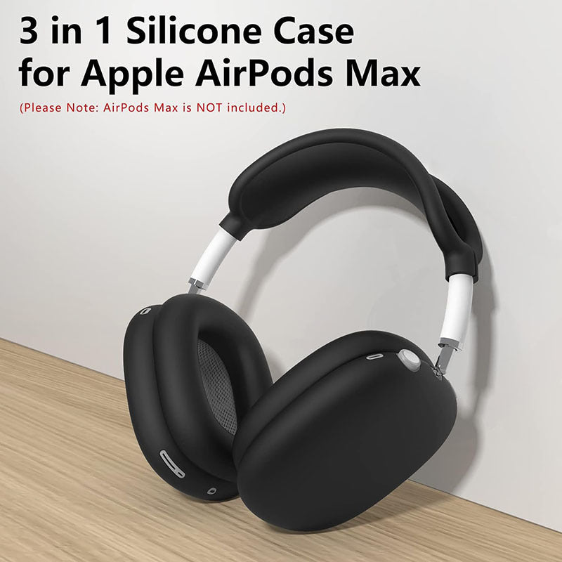Cubierta de silicona para auriculares AirPods Max protección contra arañazos y comodidad