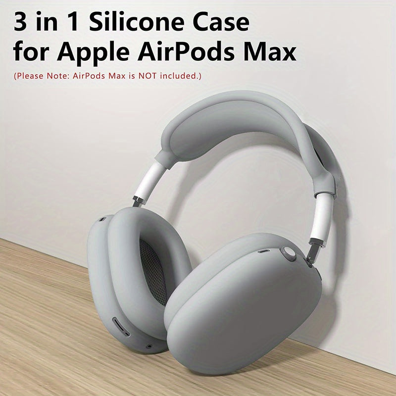 Cubierta de silicona para auriculares AirPods Max protección contra arañazos y comodidad