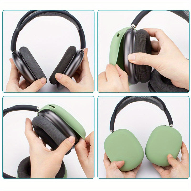 Cubierta de silicona para auriculares AirPods Max protección contra arañazos y comodidad