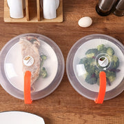 Oʻrta qopqoq bilan mikrotoʻlqinli pech uchun oziq-ovqat qoplami, bugʻ chiqarish venti, toʻkilish oldini oluvchi, shaffof plastmassa