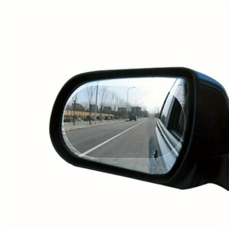 Car Rearview Mirror Protectors Set of 2 Waterproof Anti-Fog Clear Film Auto Accessories