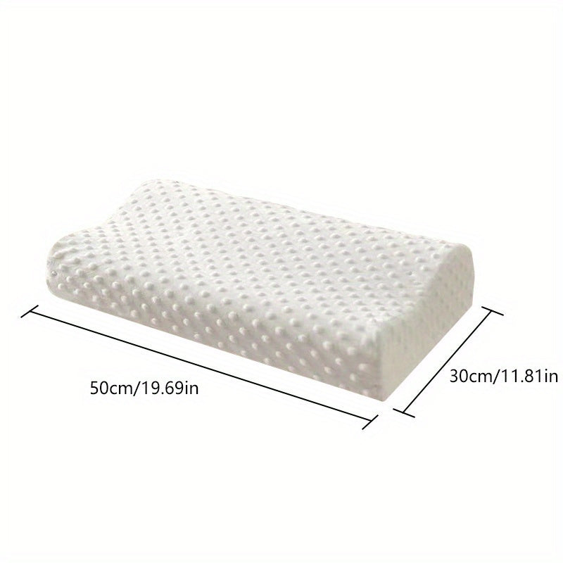 Orthopedic Memory Pillow with Slow Rebound Cervical Support for Better Sleep