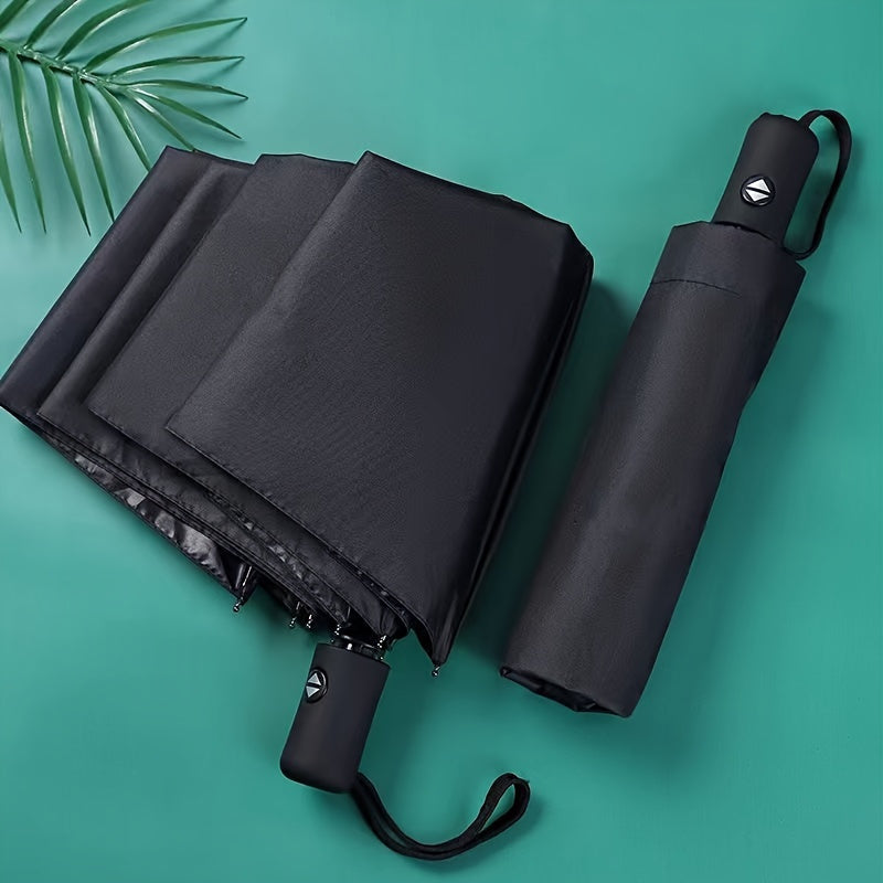 Eng ko'p sotiladigan avtomatik biznes soyabon klassik bir rangda, ochiq sayohat uchun mos va erkaklar biznesi uchun mo'ljallangan.