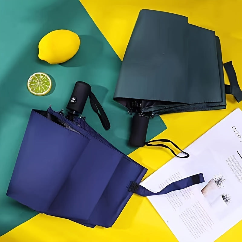 Eng ko'p sotiladigan avtomatik biznes soyabon klassik bir rangda, ochiq sayohat uchun mos va erkaklar biznesi uchun mo'ljallangan.