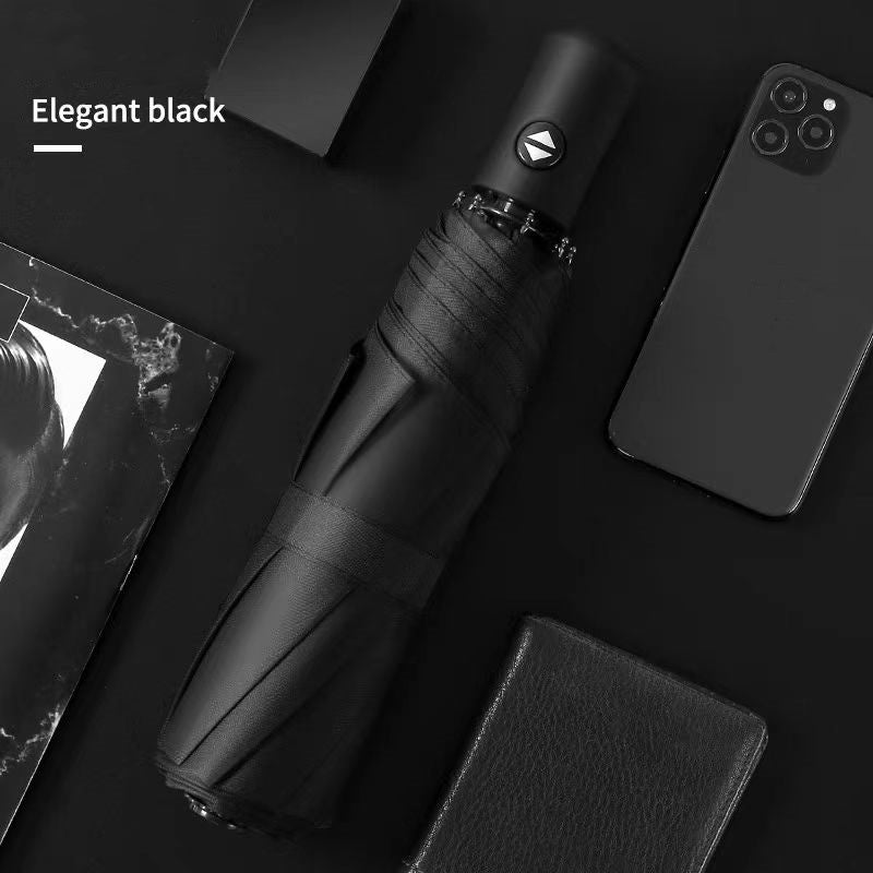 Eng ko'p sotiladigan avtomatik biznes soyabon klassik bir rangda, ochiq sayohat uchun mos va erkaklar biznesi uchun mo'ljallangan.