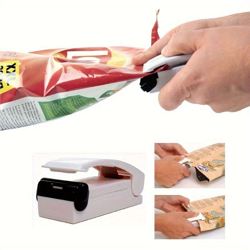 Mini Handheld Heat Bag Sealer for Storage and Kitchen Use, Battery-Free